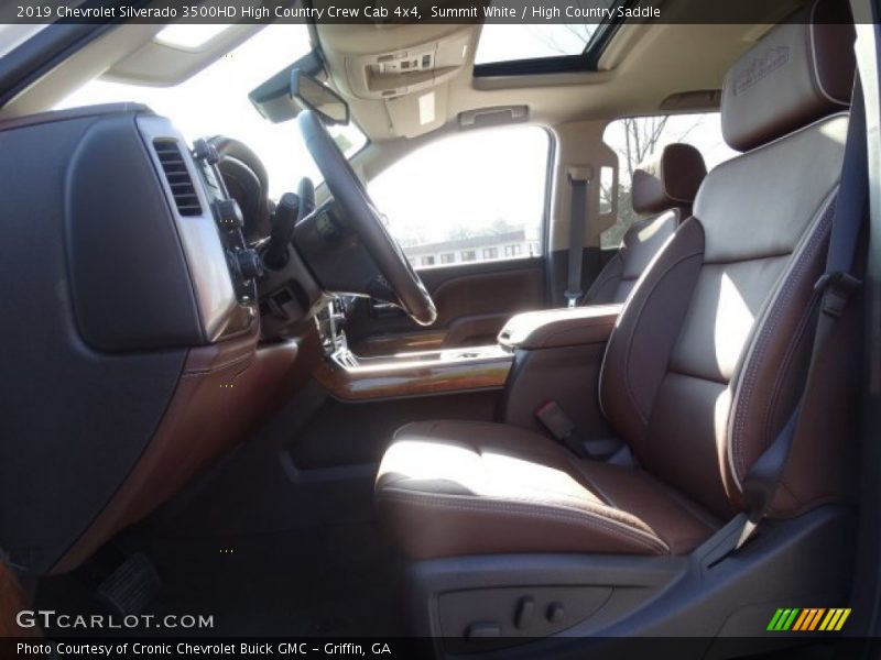 Summit White / High Country Saddle 2019 Chevrolet Silverado 3500HD High Country Crew Cab 4x4