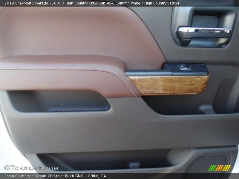 Summit White / High Country Saddle 2019 Chevrolet Silverado 3500HD High Country Crew Cab 4x4