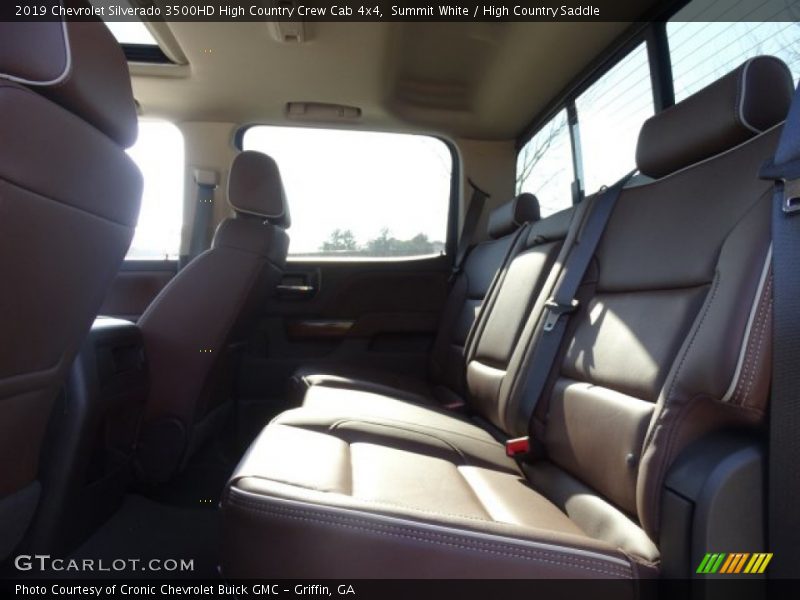 Summit White / High Country Saddle 2019 Chevrolet Silverado 3500HD High Country Crew Cab 4x4
