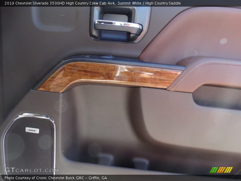 Summit White / High Country Saddle 2019 Chevrolet Silverado 3500HD High Country Crew Cab 4x4