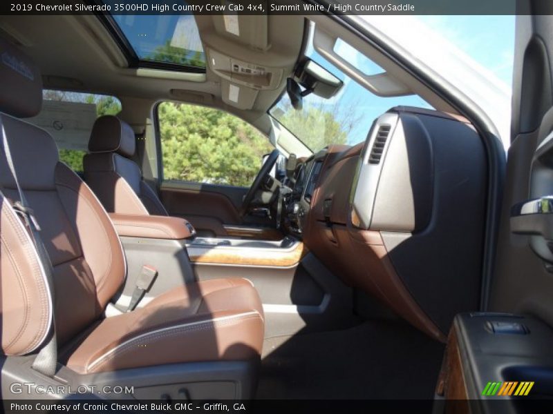 Summit White / High Country Saddle 2019 Chevrolet Silverado 3500HD High Country Crew Cab 4x4