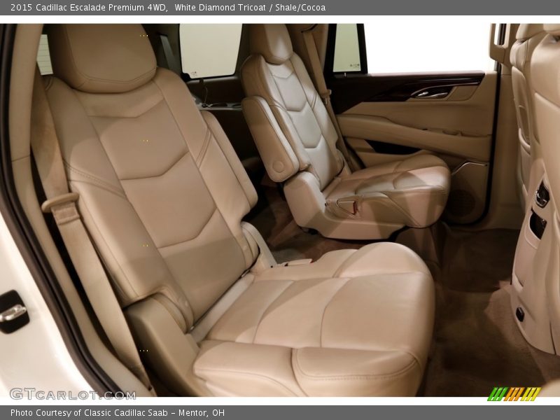 White Diamond Tricoat / Shale/Cocoa 2015 Cadillac Escalade Premium 4WD