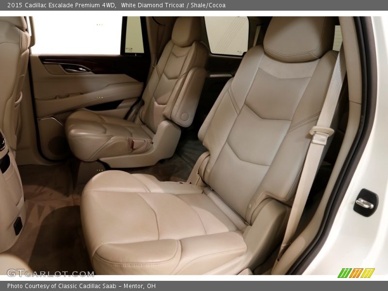 White Diamond Tricoat / Shale/Cocoa 2015 Cadillac Escalade Premium 4WD
