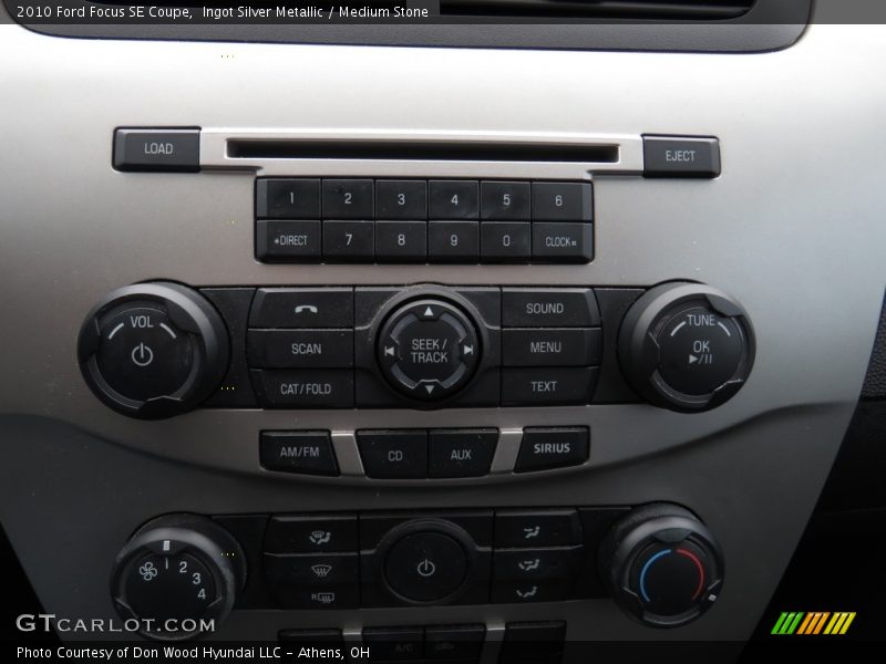 Ingot Silver Metallic / Medium Stone 2010 Ford Focus SE Coupe