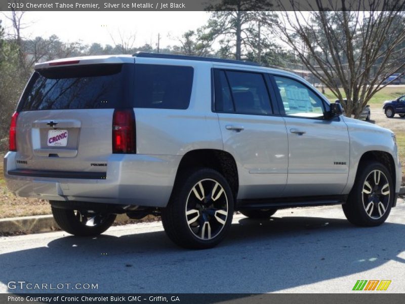 Silver Ice Metallic / Jet Black 2019 Chevrolet Tahoe Premier
