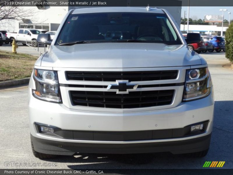 Silver Ice Metallic / Jet Black 2019 Chevrolet Tahoe Premier
