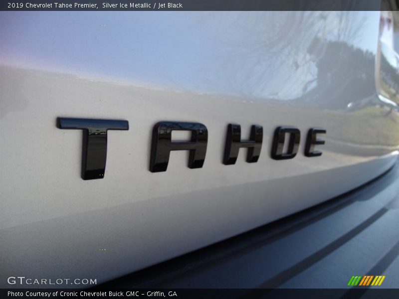 Silver Ice Metallic / Jet Black 2019 Chevrolet Tahoe Premier