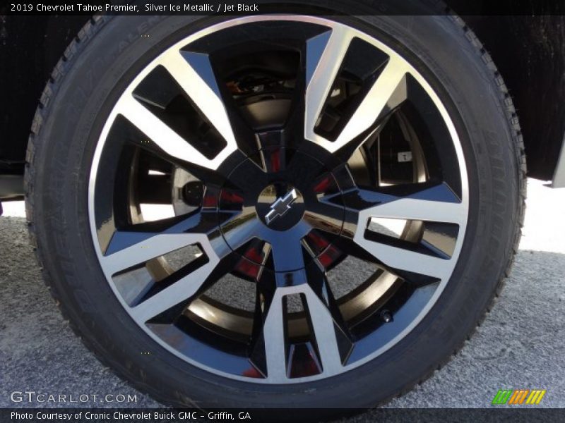 Silver Ice Metallic / Jet Black 2019 Chevrolet Tahoe Premier