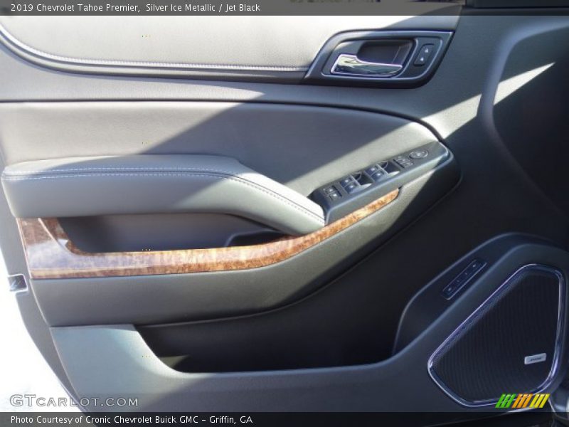 Silver Ice Metallic / Jet Black 2019 Chevrolet Tahoe Premier