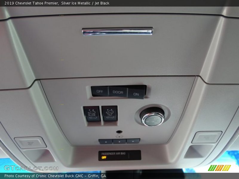 Silver Ice Metallic / Jet Black 2019 Chevrolet Tahoe Premier