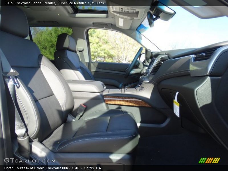 Silver Ice Metallic / Jet Black 2019 Chevrolet Tahoe Premier