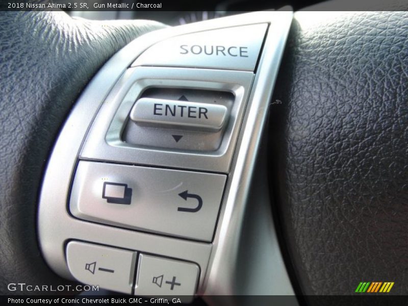 Gun Metallic / Charcoal 2018 Nissan Altima 2.5 SR