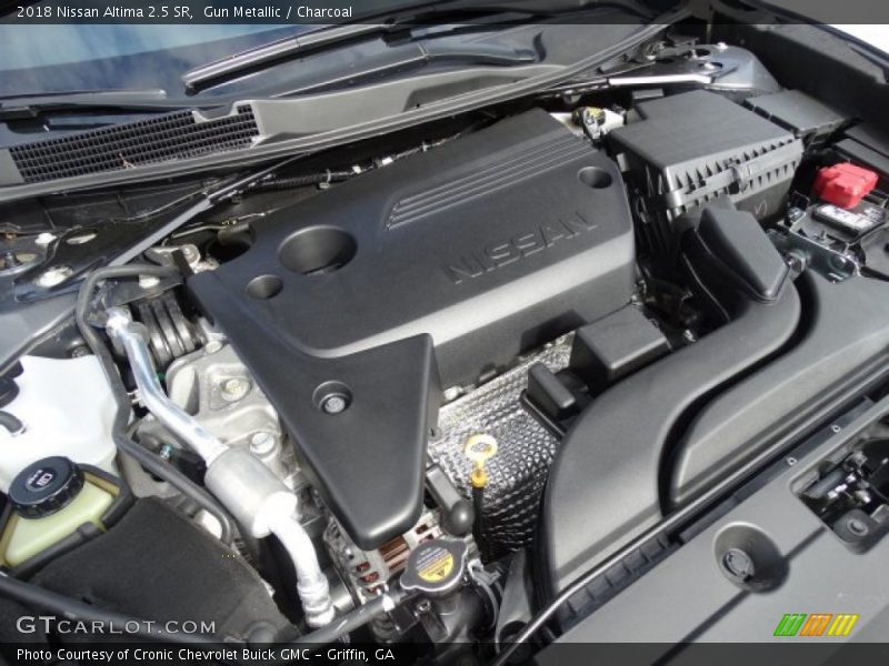 Gun Metallic / Charcoal 2018 Nissan Altima 2.5 SR