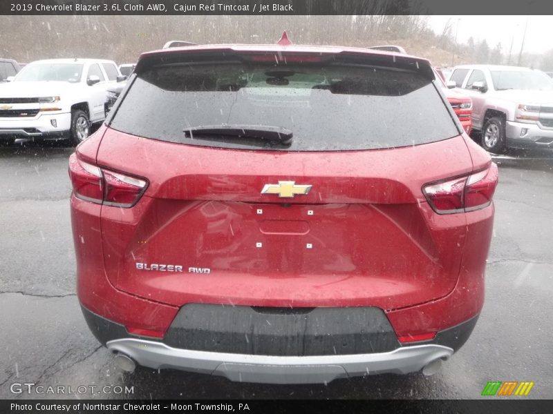 Cajun Red Tintcoat / Jet Black 2019 Chevrolet Blazer 3.6L Cloth AWD