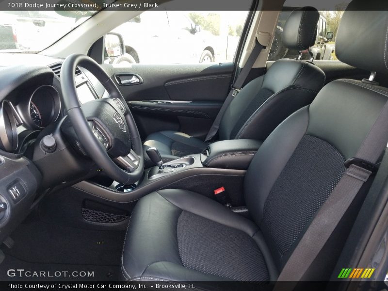 Bruiser Grey / Black 2018 Dodge Journey Crossroad