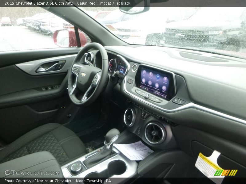 Cajun Red Tintcoat / Jet Black 2019 Chevrolet Blazer 3.6L Cloth AWD