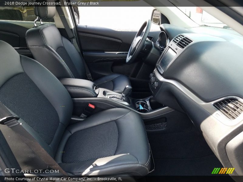 Bruiser Grey / Black 2018 Dodge Journey Crossroad