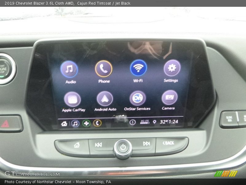 Cajun Red Tintcoat / Jet Black 2019 Chevrolet Blazer 3.6L Cloth AWD