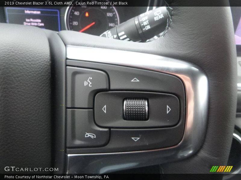 Cajun Red Tintcoat / Jet Black 2019 Chevrolet Blazer 3.6L Cloth AWD