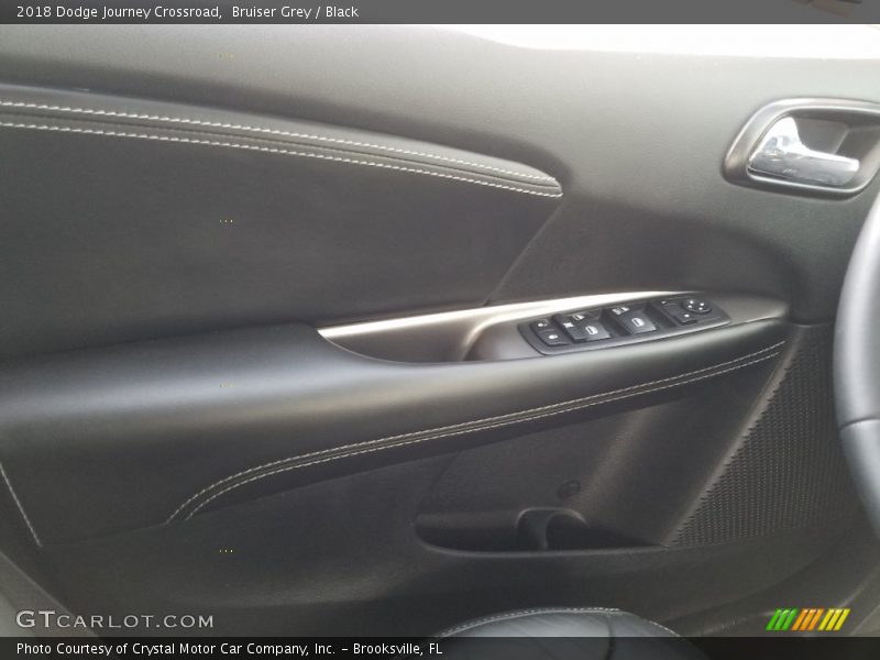 Bruiser Grey / Black 2018 Dodge Journey Crossroad