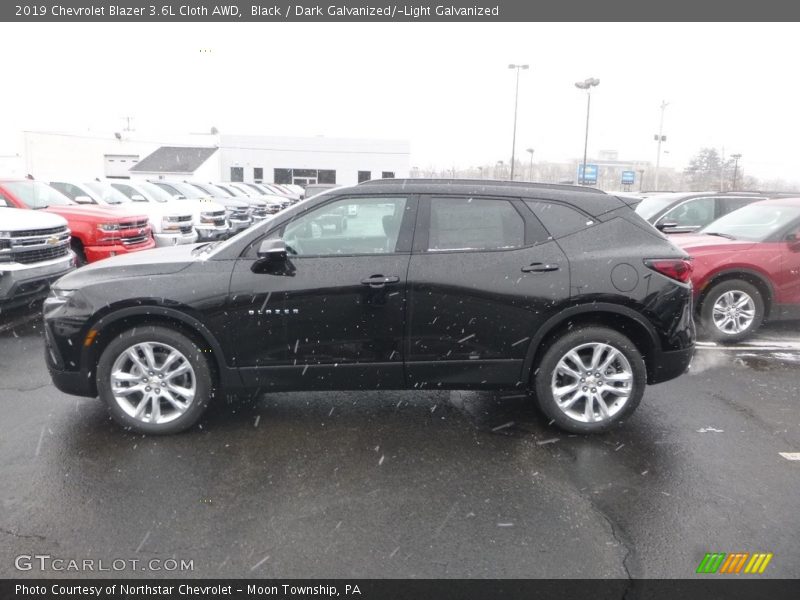 Black / Dark Galvanized/­Light Galvanized 2019 Chevrolet Blazer 3.6L Cloth AWD