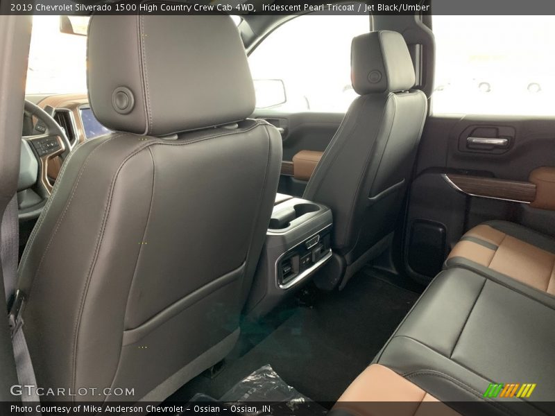 Rear Seat of 2019 Silverado 1500 High Country Crew Cab 4WD