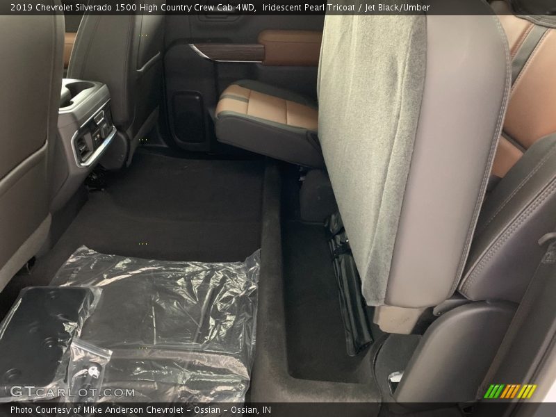 Iridescent Pearl Tricoat / Jet Black/Umber 2019 Chevrolet Silverado 1500 High Country Crew Cab 4WD