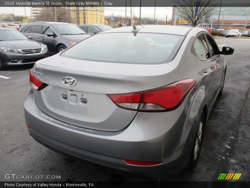 Shale Gray Metallic / Gray 2015 Hyundai Elantra SE Sedan