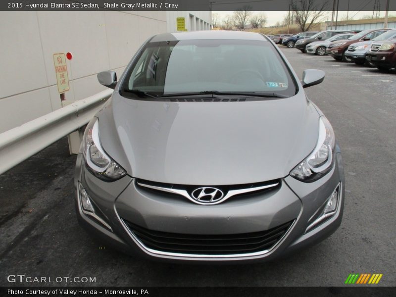 Shale Gray Metallic / Gray 2015 Hyundai Elantra SE Sedan