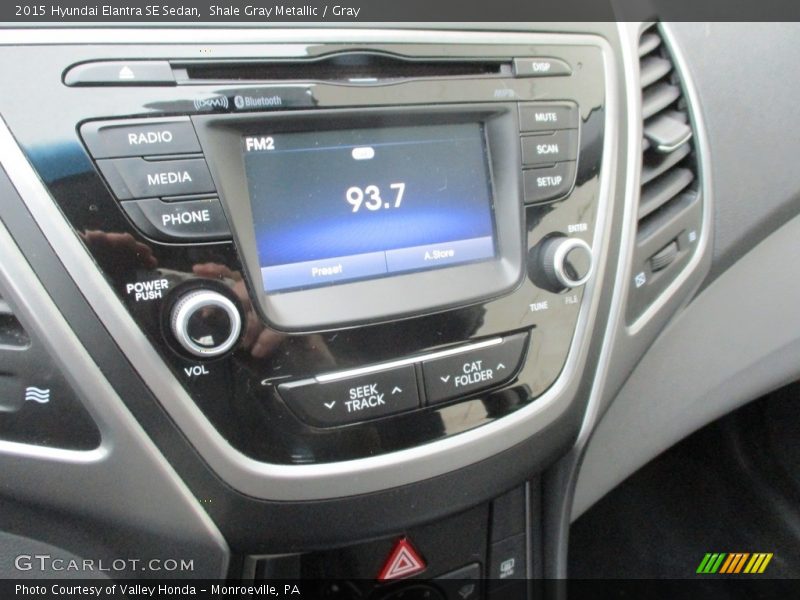 Shale Gray Metallic / Gray 2015 Hyundai Elantra SE Sedan