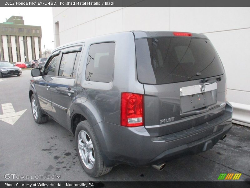 Polished Metal Metallic / Black 2013 Honda Pilot EX-L 4WD