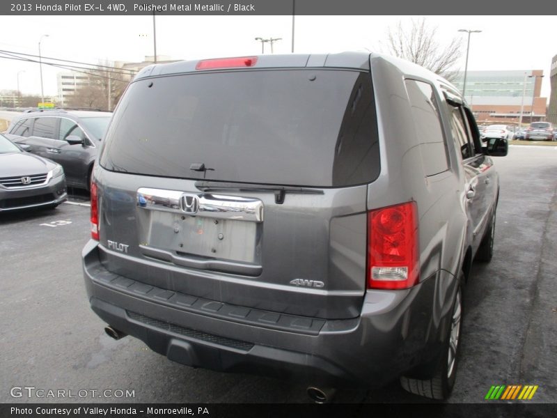Polished Metal Metallic / Black 2013 Honda Pilot EX-L 4WD