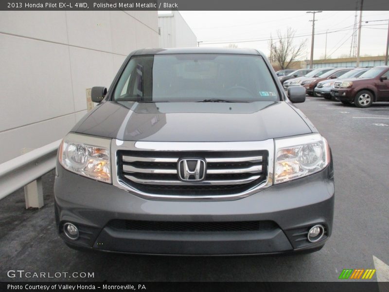 Polished Metal Metallic / Black 2013 Honda Pilot EX-L 4WD