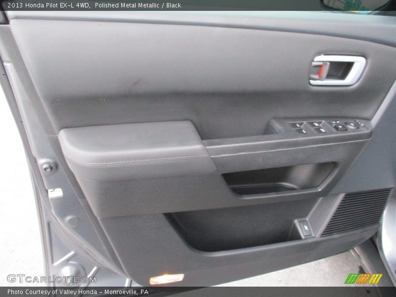 Polished Metal Metallic / Black 2013 Honda Pilot EX-L 4WD