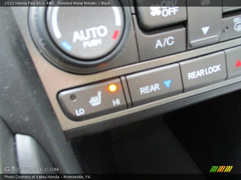 Polished Metal Metallic / Black 2013 Honda Pilot EX-L 4WD