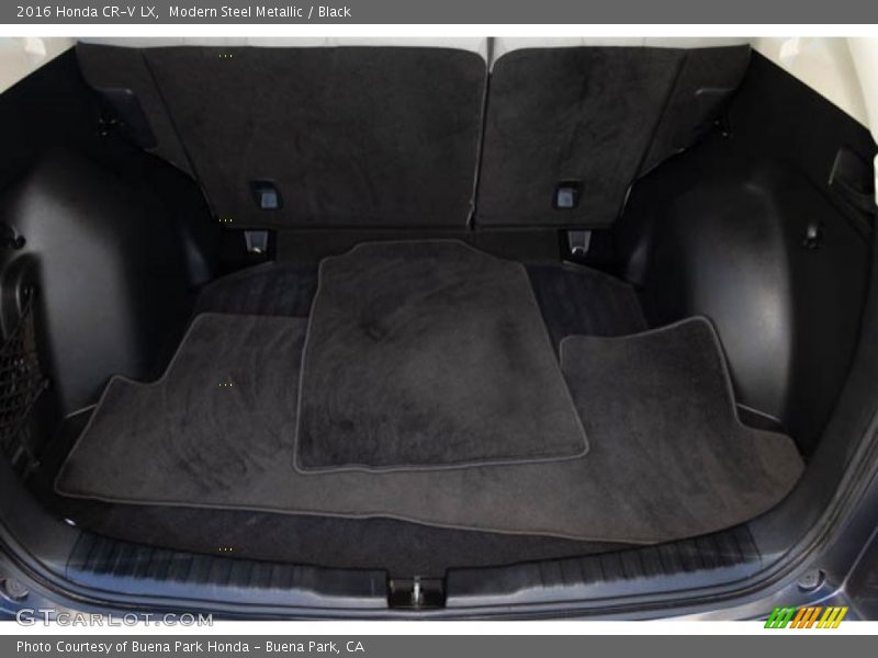 Modern Steel Metallic / Black 2016 Honda CR-V LX