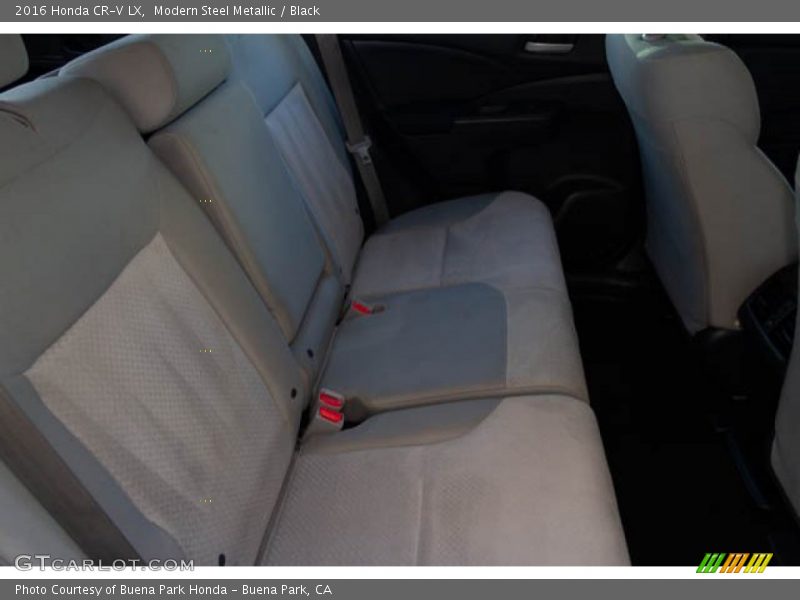 Modern Steel Metallic / Black 2016 Honda CR-V LX