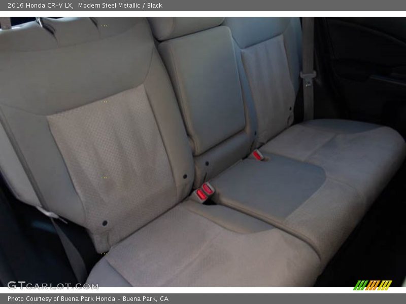 Modern Steel Metallic / Black 2016 Honda CR-V LX