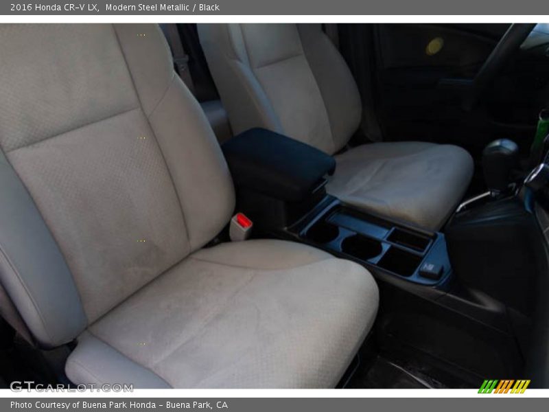 Modern Steel Metallic / Black 2016 Honda CR-V LX