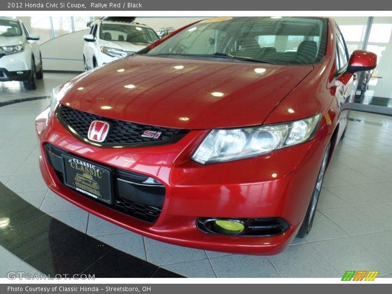 Rallye Red / Black 2012 Honda Civic Si Coupe