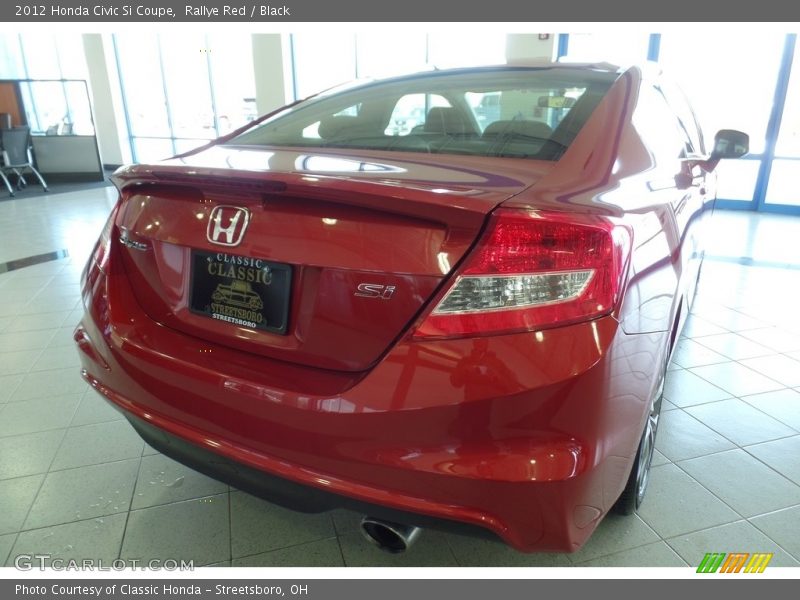 Rallye Red / Black 2012 Honda Civic Si Coupe