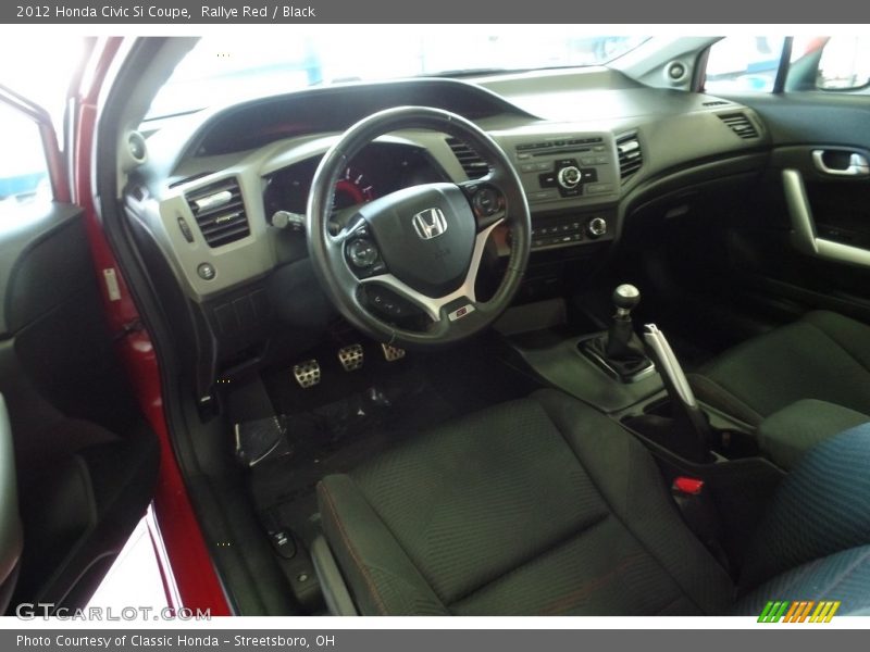 Rallye Red / Black 2012 Honda Civic Si Coupe