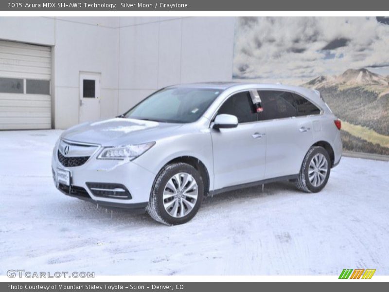 Silver Moon / Graystone 2015 Acura MDX SH-AWD Technology