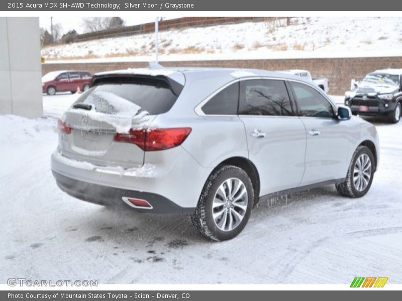 Silver Moon / Graystone 2015 Acura MDX SH-AWD Technology
