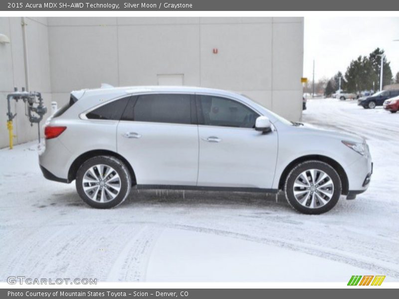 Silver Moon / Graystone 2015 Acura MDX SH-AWD Technology