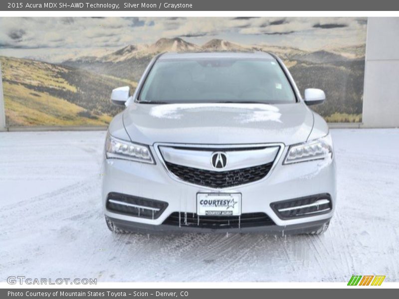 Silver Moon / Graystone 2015 Acura MDX SH-AWD Technology