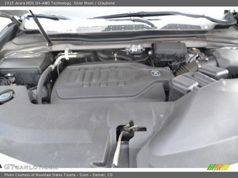 Silver Moon / Graystone 2015 Acura MDX SH-AWD Technology