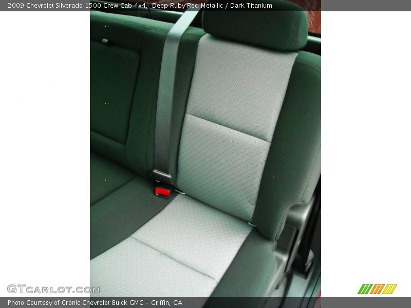 Deep Ruby Red Metallic / Dark Titanium 2009 Chevrolet Silverado 1500 Crew Cab 4x4
