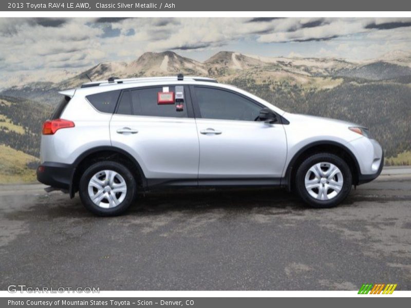 Classic Silver Metallic / Ash 2013 Toyota RAV4 LE AWD