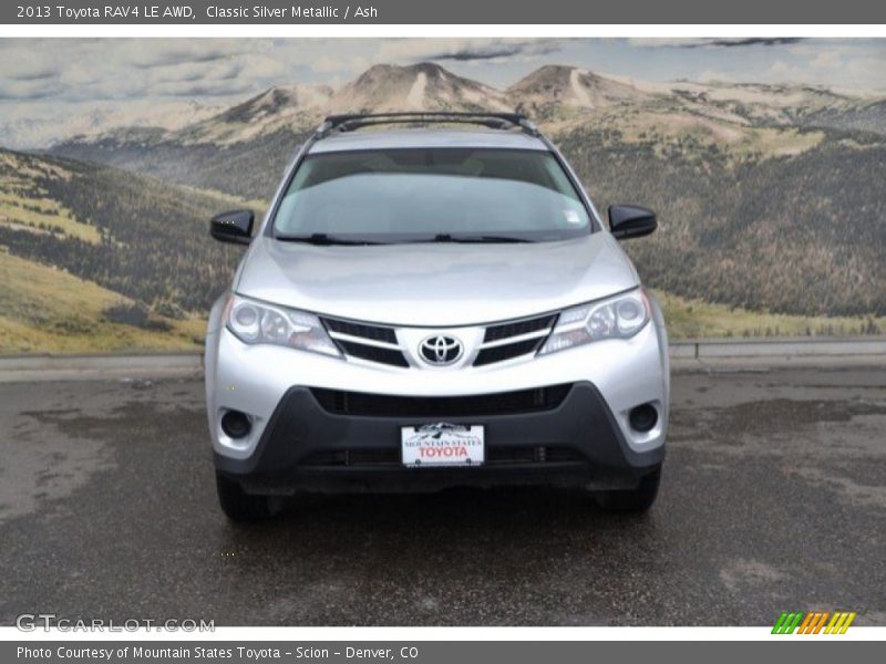 Classic Silver Metallic / Ash 2013 Toyota RAV4 LE AWD